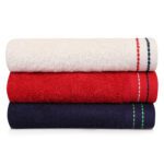 ΠΕΤΣΕΤΕΣ ΠΡΟΣΩΠΟΥ 3ΤΜΧ BEVERLY HILLS POLO CLUB HM12098 ΛΕΥΚΟ ΚΟΚΚΙΝΟ ΜΠΛΕ 50x90 εκ. 355BHP2348 - Image 3
