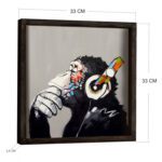 ΠΙΝΑΚΑΣ MDF FUNKY MONKEY HM7330 33x33 εκ. - Image 3