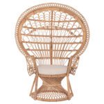 ΠΟΛΥΘΡΟΝΑ ROYAL PEACOCK ΑΠΟ BAMBOO ΜΕ ΜΑΞΙΛΑΡΙ 134X65X150Yεκ.HM9342 - Image 3