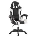 ΠΟΛΥΘΡΟΝΑ GAMING HM1185.03 ΣΕ ΧΡΩΜΑ ΜΑΥΡΟ-ΛΕΥΚΟ 3x61x121Y εκ.