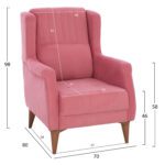 ΠΟΛΥΘΡΟΝΑ ΜΠΕΡΖΕΡΑ TIMMY HM9136.02 ΣΑΠΙΟ ΜΗΛΟ 70x80x98 εκ. - Image 2