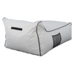 ΠΟΥΦ ZAFER HM5772.01 ΜΕ TEXTILINE ΛΕΥΚΟ ΚΑΙ ΜΑΥΡΟ ΡΕΛΙ 88x128x40-60Υ εκ. Β ΔΙΑΛΟΓΗΣ - Image 4