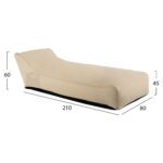 ΠΟΥΦ TANEA HM5807.01 ΜΠΕΖ ΜΕ UV PROTECTION 80x210x45-60 εκ. - Image 2