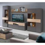 ΡΑΦΙ ΤΟΙΧΟΥ SAGE HM8840 ΓΚΡΙ ΦΥΣΙΚΟ 150x21,9x29,6 εκ. - Image 2