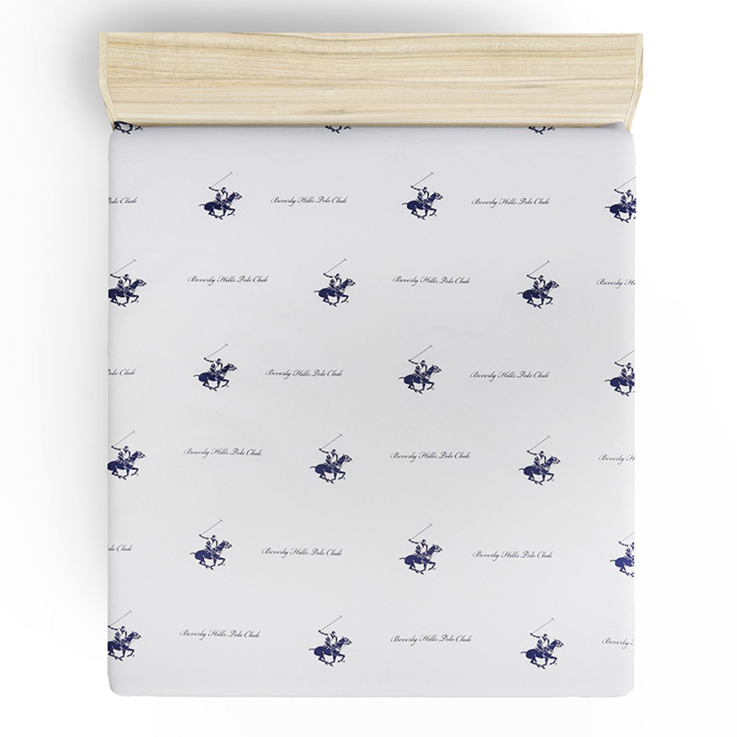 sentoni-epipedo-yperdiplo-beverly-hills ΣΕΝΤΟΝΙ ΕΠΙΠΕΔΟ ΥΠΕΡΔΙΠΛΟ BEVERLY HILLS POLO CLUB HM12013.03 ΛΕΥΚΟ ΜΠΛΕ 240x260 εκ. 176BHP1204 - Image 1