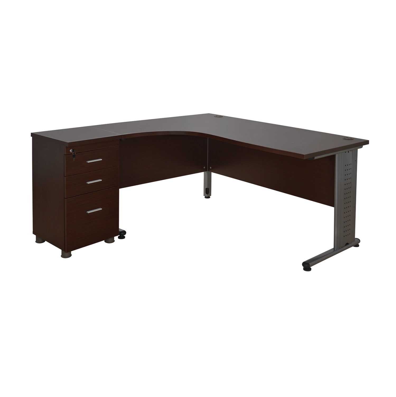 set-grafeioy-2tmch-se-chroma-wenge-fb102 ΣΕΤ ΓΡΑΦΕΙΟΥ 2ΤΜΧ ΣΕ ΧΡΩΜΑ WENGE HM10202.02L - Image 1