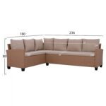 ΣΕΤ ΣΑΛΟΝΙ ΓΩΝΙΑ ΜΕ ΚΑΦΕ WICKER HM5756.02 - Image 2