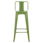 ΣΚΑΜΠΟ BAR ΜΕΤΑΛΛΙΚΟ MELITA ME ΠΛΑΤΗ ΣΕ LIGHT OLIVE GREEN HM8643.13 43Χ43Χ100εκ. - Image 3