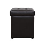ΣΚΑΜΠΩ ΜΕ ΑΠΟΘΗΚΕΥΤΙΚΟ ΧΩΡΟ PU ΚΑΦΕ CUBE HM224.03 36,5x36,5x36Υεκ. - Image 2