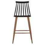ΣΚΑΜΠΟ ΜΠΑΡ VANESSA ΜΑΥΡΟ ΜΕΣΑΙΟΥ ΥΨΟΥΣ HM9300.02  43x45x97Υεκ. - Image 3
