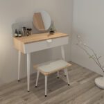 ΣΚΑΜΠΟ ΤΟΥΑΛΕΤΑΣ DAYANITA ΜΕ ΜΑΞΙΛΑΡΙ HM9209 SONAMA ΛΕΥΚΟ 40x30x40Y εκ. - Image 4