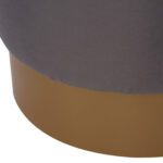 ΣΚΑΜΠΟ VINDE HM9260.01 ΓΚΡΙ ΜΕ ΧΡΥΣΗ ΒΑΣΗ Φ40x35 εκ. - Image 4
