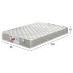 ΣΤΡΩΜΑ CONTINUOUS SPRING HM327.10 90X200 ΜΟΝΗΣ ΟΨΗΣ HOMEMARKT - Image 2