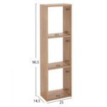 ΣΥΝΘΕΣΗ ΤΗΛΕΟΡΑΣΗΣ CHARLIZE HM2253 ΛΕΥΚΟ SONAMA 181x31,6x39,6+90+25,6 εκ. - Image 4