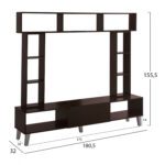 ΣΥΝΘΕΣΗ ΤΗΛΕΟΡΑΣΗΣ CHARLIZE WENGE HM2253.01 180,5x32x155,5 εκ. - Image 2