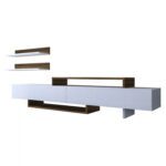 ΣΥΝΘΕΤΟ ΤΗΛΕΟΡΑΣΗΣ ΚΑΡΥΔΙ -ΛΕΥΚΟ 180x40x35,6 εκ.HM8909.02 - Image 4