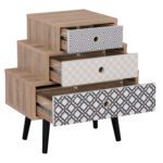 ΣΥΡΤΑΡΙΕΡΑ HM8758 ΜΕ 3 ΣΥΡΤΑΡΙΑ HATTIE 52x30x57Υ εκ. - Image 3
