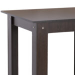 ΤΡΑΠΕΖΙ ΚΟΥΖΙΝΑΣ KELVIN 110x80x77Υεκ. WENGE HM2428.02 - Image 4