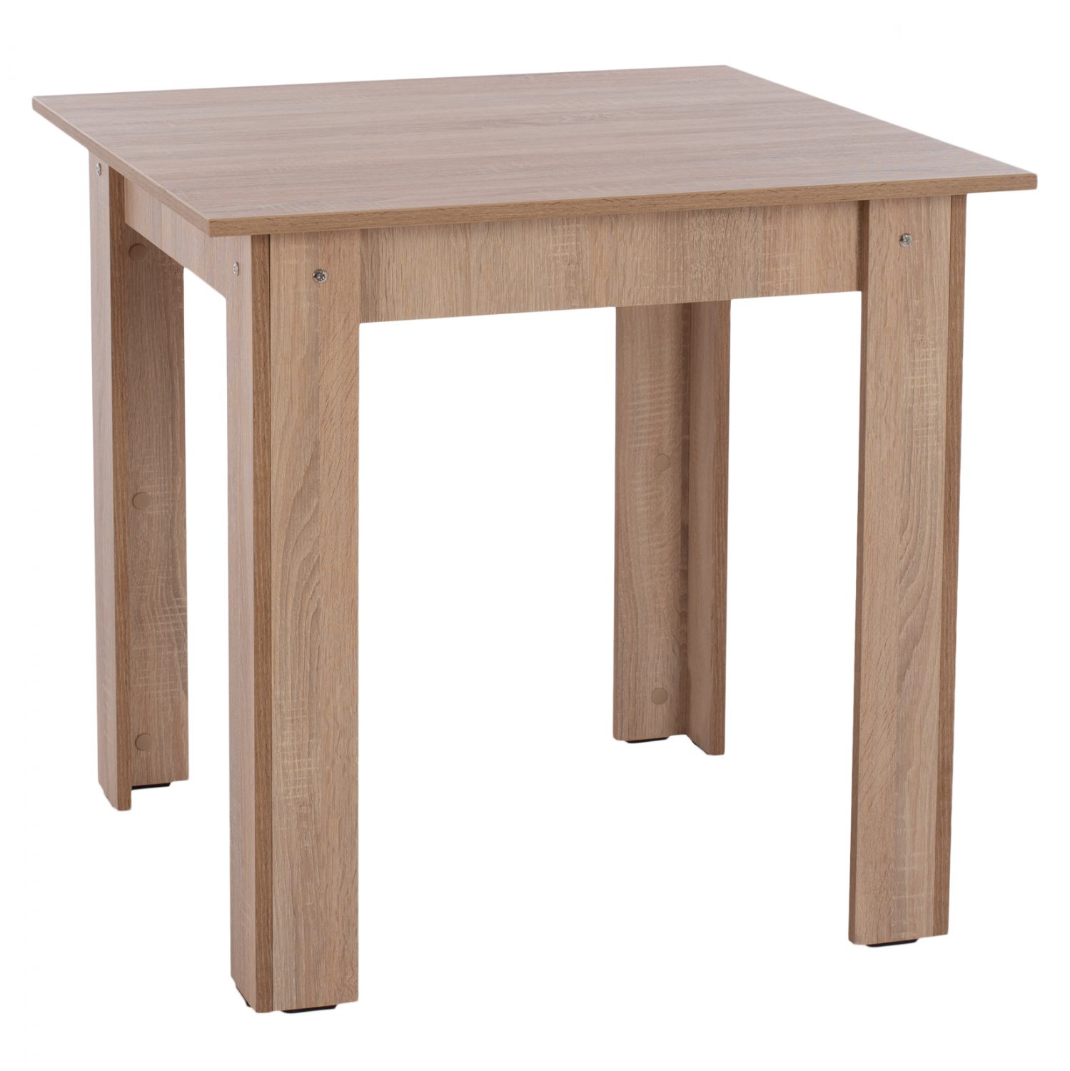 trapezi-koyzinas-80x80x77yek-sonama-oak ΤΡΑΠΕΖΙ ΚΟΥΖΙΝΑΣ KELVIN HM2427.01, 80x80x77Υεκ., SONOMA OAK - Image 1