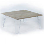 ΤΡΑΠΕΖΙ ΣΑΛΟΝΙΟΥ DIANE HM9180.01 SONAMA ΛΕΥΚΟ 60x60x29Y εκ. - Image 3