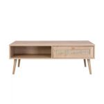 ΤΡΑΠΕΖΙ ΣΑΛΟΝΙΟΥ COLM ΜΕ ΣΧΕΔΙΟ RATTAN HM9224 110x59x39,5 εκ. - Image 3