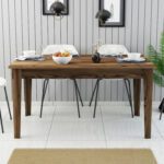 ΤΡΑΠΕΖΙ ΤΡΑΠΕΖΑΡΙΑΣ HM9507.04 ΜΕΛΑΜΙΝΗ ΚΑΡΥΔΙ ME ΑΠΟΘHK.ΧΩΡΟ 145x88x75Yεκ. - Image 4