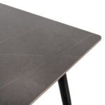 ΤΡΑΠΕΖΙ ΤΡΑΠΕΖΑΡΙΑΣ SINTERED STONE HM8588.01 GREY MARBLE 160x90x76Y εκ. - Image 4