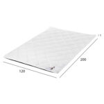 ΑΝΩΣΤΡΩΜΑ HM670.08 ΜΕ FOAM ΛΕΥΚΟ 120x200x5Y εκ. - Image 2