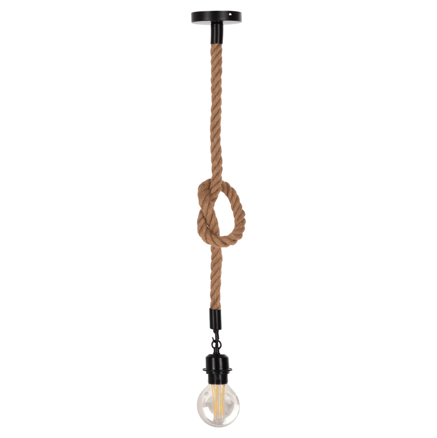 fotistiko-orofis-fb94042-schoini-1m-miko ΦΩΤΙΣΤΙΚΟ ΟΡΟΦΗΣ HM4042 ΣΧΟΙΝΙ 1m ΜΗΚΟΣ ΠΑΧΟΥΣ 1.6cm ΝΤΟΥΙ ΡΟΔΕΛΑΣ Ε27 - Image 1