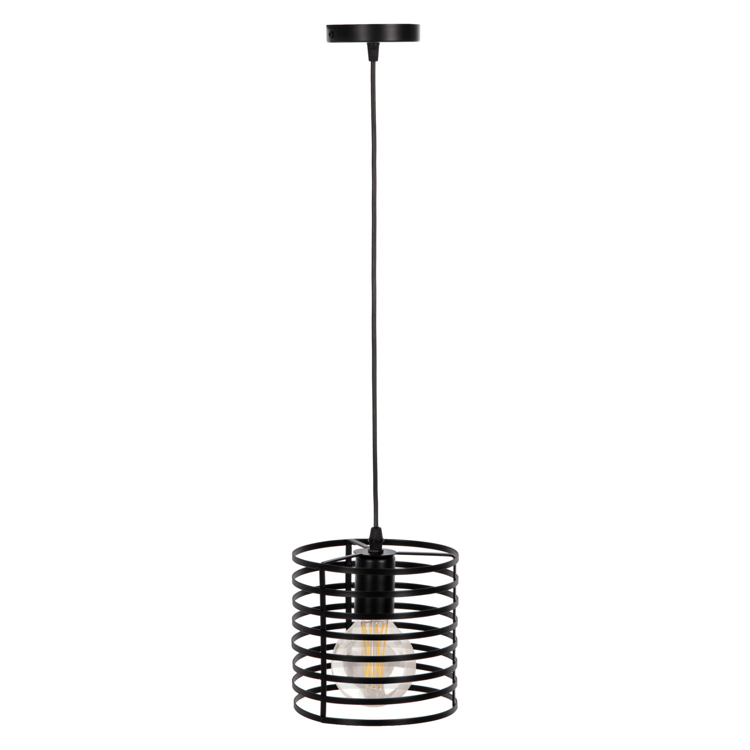 fotistiko-orofis-kremasto-fb94090-mayro ΦΩΤΙΣΤΙΚΟ ΟΡΟΦΗΣ ΚΡΕΜΑΣΤΟ HM4090 ΜΑΥΡΟ ΚΥΛΙΝΔΡΙΚΟ ΜΕΤΑΛΛΙΚΟ ΚΑΠΕΛΟ Φ16x124Yεκ. - Image 1