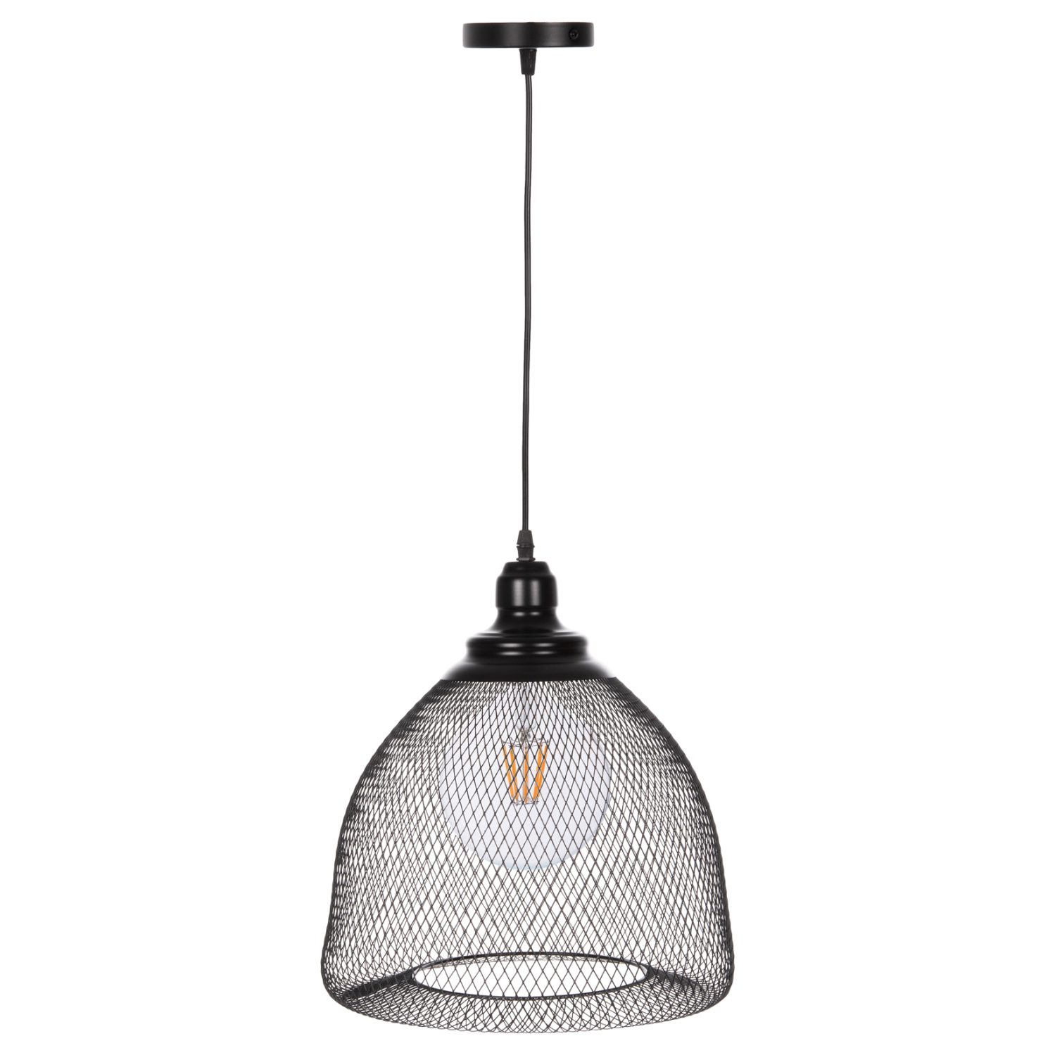 fotistiko-orofis-kremasto-fb94100-metall ΦΩΤΙΣΤΙΚΟ ΟΡΟΦΗΣ ΚΡΕΜΑΣΤΟ HM4100 ΜΕΤΑΛΛΙΚΗ ΔΙΚΤΥΩΤΗ ΚΑΜΠΑΝΑ ΚΑΠΕΛΟ Φ32x137Yεκ. - Image 1