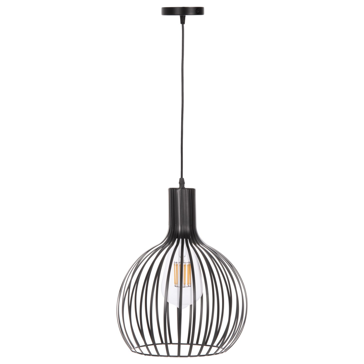 fotistiko-orofis-kremasto-fb94164-mayro ΦΩΤΙΣΤΙΚΟ ΟΡΟΦΗΣ ΚΡΕΜΑΣΤΟ HM4164 ΜΑΥΡΟ ΜΕΤΑΛΛΙΚΟ ΚΑΠΕΛΟ Φ28x138Υεκ. - Image 1