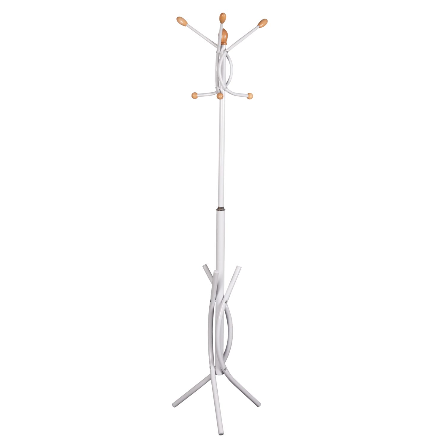 kalogeros-metallikos-fb9957502-se-leyko ΚΑΛΟΓΕΡΟΣ ΜΕΤΑΛΛΙΚΟΣ HM9575.02 ΣΕ ΛΕΥΚΟ ΧΡΩΜΑ-7 ΣΗΜΕΙΑ ΚΡΕΜΑΣΗΣ 41x41x176Y εκ. - Image 1