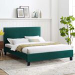 ΚΡΕΒΑΤΙ BECCA ΑΠΟ ΒΕΛΟΥΔΟ ΚΥΠΑΡΙΣΣΙ HM553.13 ΓΙΑ ΣΤΡΩΜΑ 150x200 EK. - Image 2