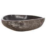 ΝΕΡΟΧΥΤΗΣ STONE SINK ΛΑΞΕΥΜΕΝΗ ΠΕΤΡΑ ΓΚΡΙ ΑΠΟΧΡΩΣΗ HM4193 55x44x16 εκ. - Image 3