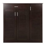 ΠΑΠΟΥΤΣΟΘΗΚΗ-ΝΤΟΥΛΑΠΑ PROΒY HM9607.01 ΜΕΛΑΜΙΝΗ WENGE 120x37,5x121,5Υεκ. - Image 3
