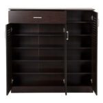 ΠΑΠΟΥΤΣΟΘΗΚΗ-ΝΤΟΥΛΑΠΑ PROΒY HM9607.01 ΜΕΛΑΜΙΝΗ WENGE 120x37,5x121,5Υεκ. - Image 4