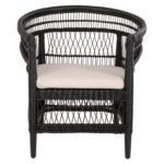 ΠΟΛΥΘΡΟΝΑ MALAWI HM9635.03 ΞΥΛΟ ΜΑΟΝΙ ΜΕ RATTAN ΜΑΥΡΟ-ΛΕΥΚΟ ΜΑΞΙΛΑΡΙ 80x70x86Υεκ. - Image 3