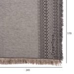 ΡΙΧΤΑΡΙ ME ΚΡΟΣΙΑ DREAMTOPIA HM12163.06 ΣΕ ΓΚΡΙ ΧΡΩΜΑ 245X170εκ. - Image 2