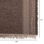 ΡΙΧΤΑΡΙ ME ΚΡΟΣΙΑ DREAMTOPIA HM12163.08 ΣΕ ΚΑΦΕ ΧΡΩΜΑ 245X170εκ. - Image 2