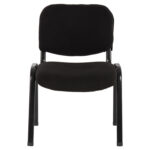 ΚΑΡΕΚΛΑ JANISHA HM1010.11 HOMEMARKT ΜΕ ΥΦΑΣΜΑ ΜΑΥΡΟ 53,5x59x77Υεκ. - Image 3