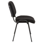 ΚΑΡΕΚΛΑ JANISHA HM1010.11 HOMEMARKT ΜΕ ΥΦΑΣΜΑ ΜΑΥΡΟ 53,5x59x77Υεκ. - Image 4
