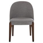 ΚΑΡΕΚΛΑ ΤΡΑΠΕΖΑΡΙΑΣ RAMMER HM9744.01 RUBBERWOOD ΣΕ ΚΑΡΥΔΙ-ΓΚΡΙ ΥΦΑΣΜΑ 57x55x86Υεκ. - Image 3