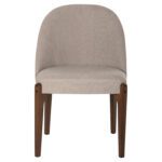 ΚΑΡΕΚΛΑ ΤΡΑΠΕΖΑΡΙΑΣ RAMMER HM9744.02 RUBBERWOOD ΣΕ ΚΑΡΥΔΙ-ΕΚΡΟΥ ΥΦΑΣΜΑ 57x55x86Υεκ. - Image 3