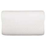 ΜΑΞΙΛΑΡΙ ΥΠΝΟΥ BEZEL HM673 MEMORY FOAM-ΛΕΥΚΟ ΥΦΑΣΜΑ 55x32Υεκ - Image 4