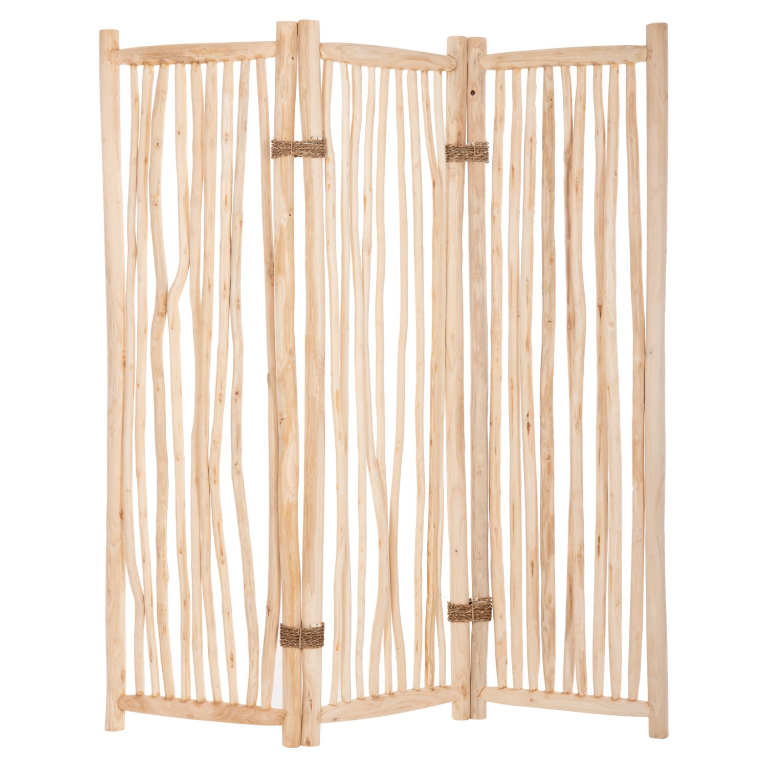 paraban-me-3-fylla-fb94316-kladia-teak-s ΠΑΡΑΒΑΝ ΜΕ 3 ΦΥΛΛΑ ZENDOR HM4316 ΚΛΑΔΙΑ ΤΕΑΚ ΣΕ ΦΥΣΙΚΟ 165x180Yεκ. - Image 1