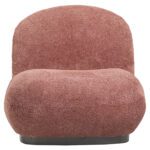 ΠΟΛΥΘΡΟΝΑ BEANY HM9591.02 ΡΟΖ ΜΠΟΥΚΛΕ ΥΦΑΣΜΑ 85x82x77Υ εκ. - Image 2