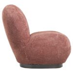 ΠΟΛΥΘΡΟΝΑ BEANY HM9591.02 ΡΟΖ ΜΠΟΥΚΛΕ ΥΦΑΣΜΑ 85x82x77Υ εκ. - Image 3