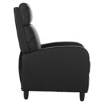 ΠΟΛΥΘΡΟΝΑ RELAX HIBER HM9782.11 ΜΑΥΡΟ PU 67,5x90x104Υ εκ. - Image 4