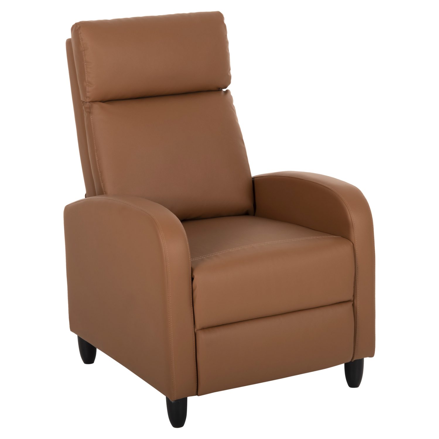 polythrona-relax-fb9978222-kafe-pu-675x9 ΠΟΛΥΘΡΟΝΑ RELAX HIBER HM9782.22 ΚΑΦΕ PU 67,5x90x104Υ εκ. - Image 1